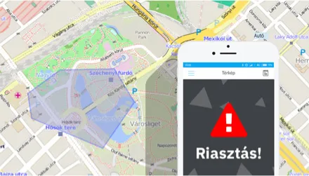 FlexCom szoftver: jelzés a fontos eseményekről